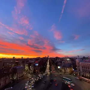 Golden Studio- Panoramic View With Terrace Bucureşti